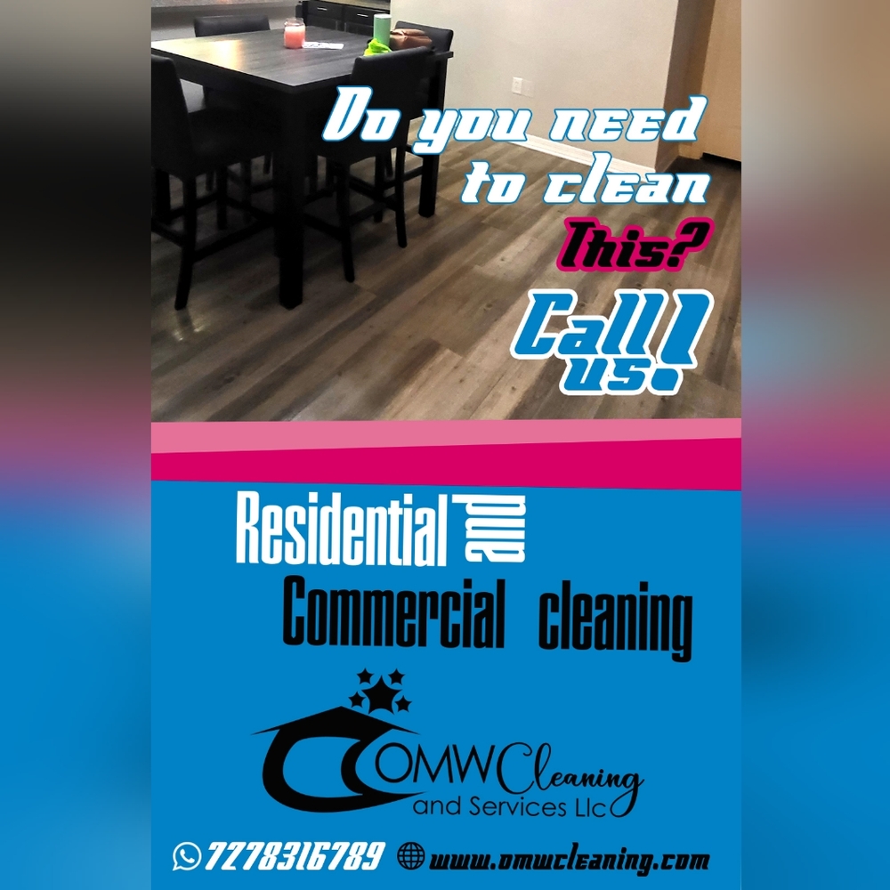 Cleaning houses and offices